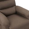 vidaXL Aufstehsessel Taupe Stoff
