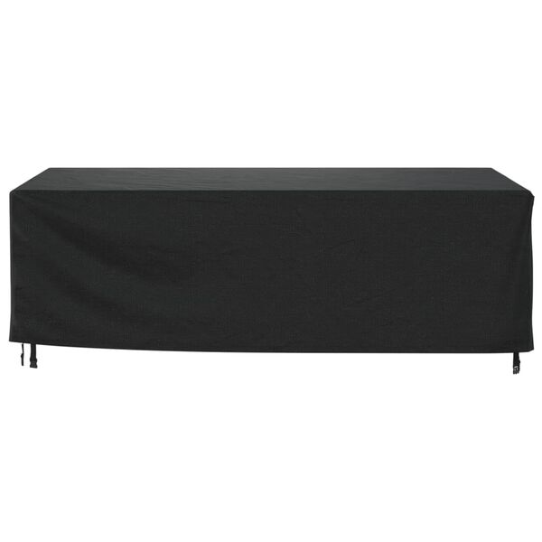 vidaXL Gartenm&ouml;bel-Abdeckung Schwarz 229x113x73 cm Wasserdicht 420D
