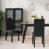 vidaXL Esszimmerst&uuml;hle 2 Stk. Schwarz Samt