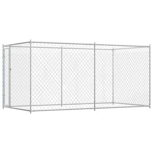 vidaXL Outdoor-Hundezwinger 382x192x185 cm