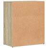 vidaXL Sideboards 2 Stk. Sonoma-Eiche 60x31x70 cm Holzwerkstoff