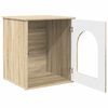 vidaXL Katzenhaus Sonoma 53 x 52 x 62 cm Holzwerkstoff