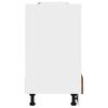 vidaXL H&auml;ngeschrank Altholz 60 x 46 x 81,5 cm Holzwerkstoff