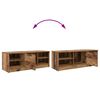vidaXL TV-Schr&auml;nk Altholz 102 x 35 x 36,5 cm Holzwerkstoff