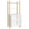 vidaXL Highboard Wei&szlig; 60x40x141 cm Holzwerkstoff