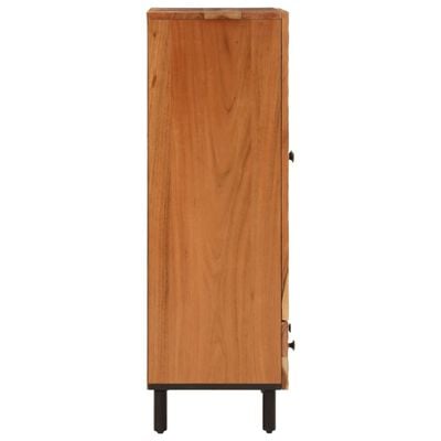 vidaXL Highboard 60x33x100 cm Massivholz Akazie