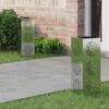 vidaXL Solar LED Weg Licht 2 pcs Galvanisiert Galvanisiert