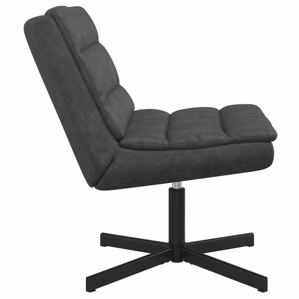 vidaXL Drehstuhl Schwarz 63 x 75 x 76 cm Antikes PU