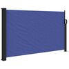 vidaXL Seitenmarkise Ausziehbar Blau 117x300 cm