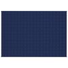 vidaXL Gewichtsdecke Blau 137x200 cm 6 kg Stoff