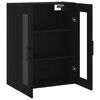 vidaXL Wandschrank Schwarz 69,5x34x90 cm