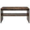 vidaXL Couchtisch Ger&auml;ucherte Eiche 80 x 50 x 40 cm Holzwerkstoff