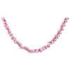 vidaXL Kugelgirlande Rosa 175 cm Polystyrol