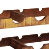 vidaXL Weinregal Braun 100 x 45 x 33 cm Massives Altholz