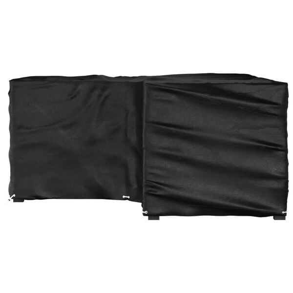 vidaXL Gartenmöbel-Abdeckung in L-Form 16 Ösen 215x215x90 cm
