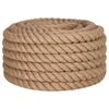 vidaXL Juteseil 5 m L&auml;nge 40 mm St&auml;rke