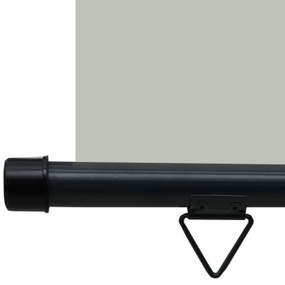 vidaXL Balkon-Seitenmarkise 85x250 cm Grau