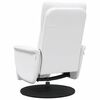 vidaXL Massage Relaxsessel Wei&szlig; 71 x 90 x 105 cm Kunstleder