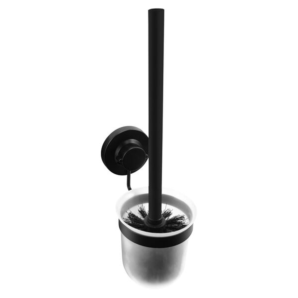 CORNAT Toilettenb&uuml;rste mit Halter 3in1 Schwarz