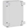 vidaXL Steuerungsschrank Grau 47 x 20 x 60 cm ABS Kunststoff
