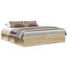 vidaXL Bettgestell Sonoma-Eiche 180x200 cm