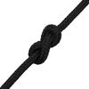 vidaXL Bootsseil Schwarz 10 mm 250 m Polypropylen