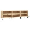 vidaXL TV-Schrank Sonoma-Eiche 150x30x44,5 cm Holzwerkstoff