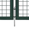 vidaXL Zauntor Stahl 300x100 cm Gr&uuml;n