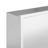 vidaXL Duschnische Silber 90 x 30 x 9,5 cm Edelstahl