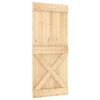 vidaXL T&uuml;r NARVIK 90x210 cm Massivholz Kiefer