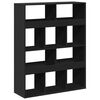 vidaXL B&uuml;cherregal Schwarz 100x33x125,5 cm Holzwerkstoff