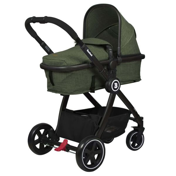 Baninni Kinderwagen Otto 3-in-1 Olivgr&uuml;n