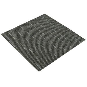vidaXL Teppichfliese Gestreift Hellgr&uuml;n 50 x 50 cm 20 pcs