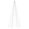 vidaXL LED-Weihnachtsbaum 200 LEDs Blau 180 cm