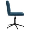 vidaXL Esszimmerst&uuml;hle 2 Stk. Blau Samt