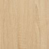 vidaXL TV-Schrank Sonoma-Eiche 80x40x50 cm Holzwerkstoff