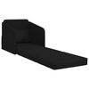 vidaXL Schlafsofa Schwarz 65 x 80 x 83 cm Stoff