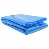 Rechteckige Pool-Abdeckung PE Blau 450 x 220 cm