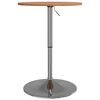 vidaXL Bartisch &Oslash;50x89,5 cm Massivholz Buche