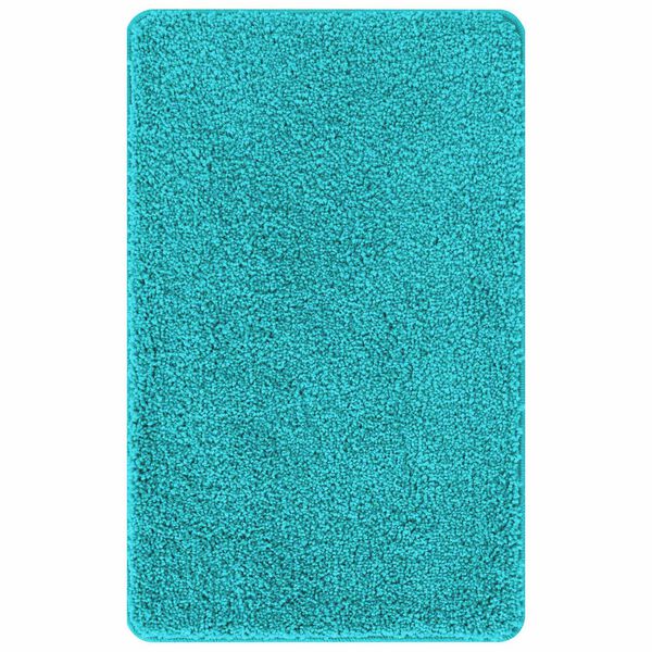 vidaXL Anti-Rutsch Badematten-Set 3 pcs T&uuml;rkis PP