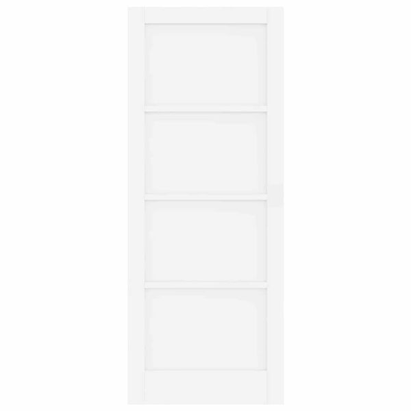 vidaXL Interior T&uuml;r ORKDAL Wei&szlig; 83 x 211 cm Sperrholz