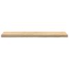 vidaXL Treppenstufen 4 Stk. Unbehandelt 110x25x2 cm Massivholz Eiche