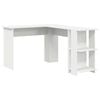 vidaXL Eck-Schreibtisch Wei&szlig; Holzwerkstoff 140 x 113,5 x 75 cm