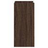 vidaXL Sideboard Braun Eichen-Optik 45x35x75 cm Holzwerkstoff