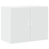 vidaXL Wandschrank Wei&szlig; 80x42,5x64 cm Holzwerkstoff