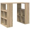 vidaXL Schreibtisch Sonoma-Eiche Holzwerkstoff 90 x 50 x 75 cm