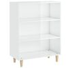 vidaXL Sideboard Hochglanz-Wei&szlig; 69,5x32,5x90 cm Holzwerkstoff