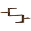 vidaXL Wandregal R&auml;uchereiche 104x15x49 cm Holzwerkstoff