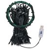 vidaXL Weihnachtsbaum-Beleuchtung 500 LEDs Mehrfarbig 500 cm