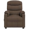 vidaXL Relaxsessel Braun Stoff